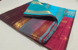 KSC - Wineish Maroon/Teal Kattam