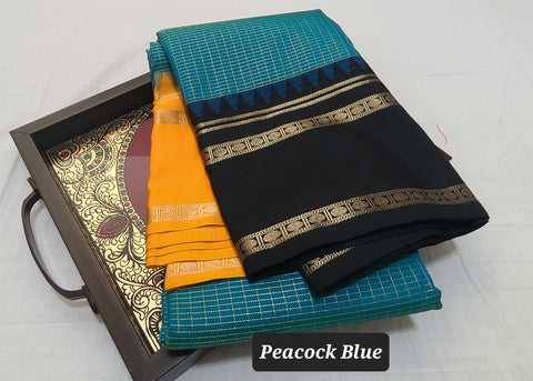 KSS - Peacock Blue Ganga Jamuna Kottadhi