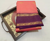 KSS - Coral Pink/Nagapazham Korvai