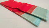 KSS - Chilli Red/Ice Blue Korvai