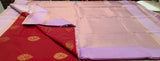 KSS - Maroon/Lavender Korvai