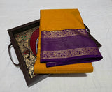 KSS - Yellow/Wine Korvai