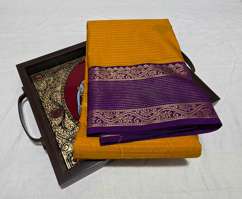 KSS - Yellow/Wine Korvai