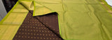 KSS - Coffee Brown/Green Korvai