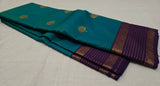 KSS - Peacock Blue/Wine Korvai