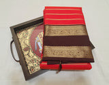 KSS - Dark Rustic Orange/Brown Veldari Korvai