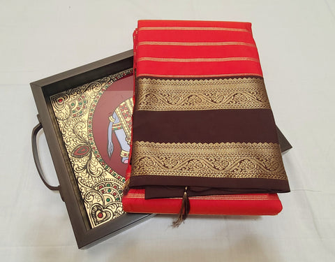 KSS - Dark Rustic Orange/Brown Veldari Korvai