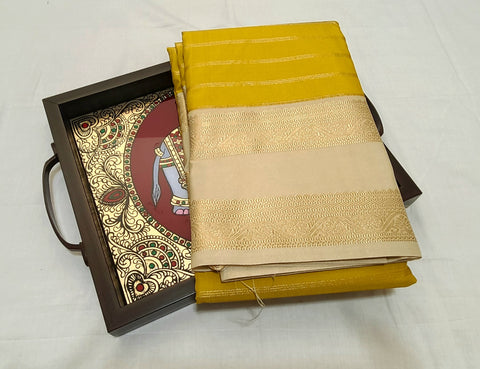 KSS - Yellow/Beige Veldari Korvai