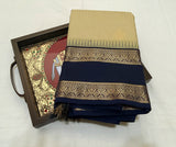 KSS - Coffee Bean Green/Navy Blue Korvai Kottadhi