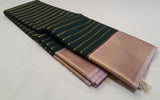 KSS - Bottle Green/Lilac Veldari Korvai