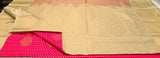 KSS - Tomato Pink/Beige Veldari Korvai