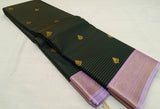 KSS - Bottle Green/Lavender Veldari Korvai