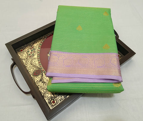 KSS - Pastel Green/Lavender Veldari Korvai