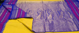 KSS - Yellow/Blue Korvai