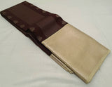 KSS - Dark Chocolate Brown/Beige Korvai