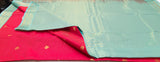 KSS - Chilli Red/Icey Green Veldari Korvai