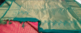 KSS - Dark Rani Pink/Green Korvai
