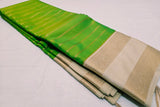 KSS - Lime Green/Beige Veldari Korvai