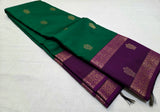 KSS - Emerald Green/Wine Korvai