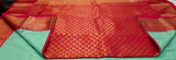 KSS - Pista Green/Pink Lakshadeepam Korvai