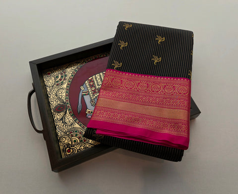 KSS - Black/Pink Korvai