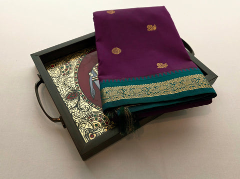 KSS - Nagapazham/Peacock Green Korvai