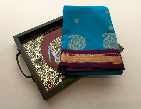 KSS - Ananda Blue/Nagapazham Korvai