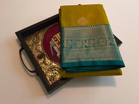 KSS - Sampanga/Peacock Green Korvai