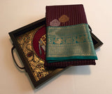 KSS - Nagapazham/Peacock Green Korvai