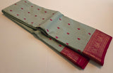 KSS - Elachi Green/Pink Korvai