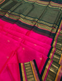 KSC - Panneer Rose/Bottle Green Korvai