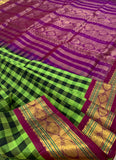 KSC - Green/Black Kattam with Vadamalli Korvai