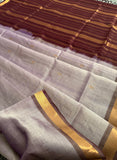 KSC - Double shaded Mauve with Brown