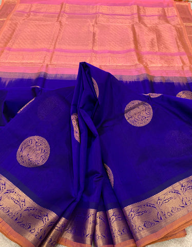 KSC - Violetish Blue with Baby Pink