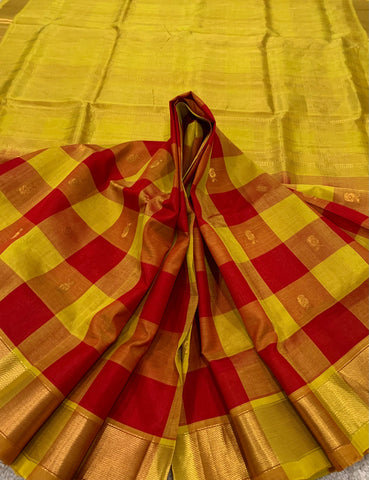KSC - Red/Mustard Yellow Kattam