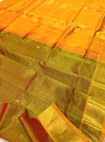 KSC - Double shaded Vendhaya Green with Mustard Yellow