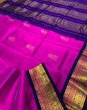 KSC - Orchid Pink/Navy Blue Korvai