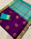 KSC - Double shaded Purple with Sea Blue