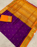 KSC - Purplish Magenta/Orangish Yellow Korvai