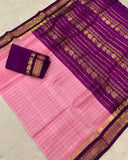 KSC - Double shaded Lotus Pink/Vadamalli Korvai