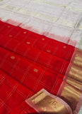 KSC - Scarlet Red with Ivory Kattam