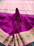 KSC - Double shaded Magenta with Baby Pink Korvai