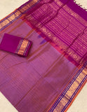 KSC - Triple shaded Lavender Mauve /Magenta Lakshadeepam