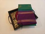 KSS - Green/Dark Wine Korvai