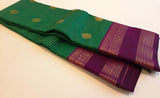 KSS - Green/Dark Wine Korvai