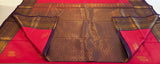 KSS - Chilli Red/Dark Wine Korvai