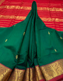 KSC - Emerald Green/Red Bhuttis