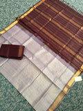 KSC - Double shaded Mauve with Brown