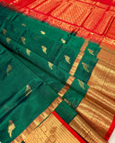 KSC - Deep Emerald Green with Chilli Red Kili