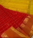 KSC -  Crimson Red / Mustard Yellow Kattam